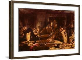 The Night School, 1892-Edgar Bundy-Framed Giclee Print