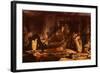 The Night School, 1892-Edgar Bundy-Framed Giclee Print