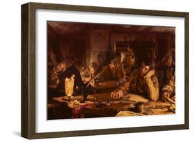 The Night School, 1892-Edgar Bundy-Framed Giclee Print