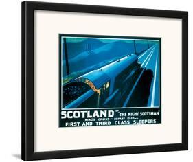 The Night Scotsman-null-Framed Art Print