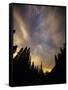 The Night Sky Above the Town of Breckenridge, Co.-Ryan Wright-Framed Stretched Canvas