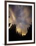 The Night Sky Above the Town of Breckenridge, Co.-Ryan Wright-Framed Photographic Print