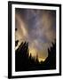 The Night Sky Above the Town of Breckenridge, Co.-Ryan Wright-Framed Photographic Print