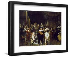 The Night Watch-Rembrandt van Rijn-Framed Giclee Print