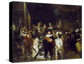 The Night Watch-Rembrandt van Rijn-Stretched Canvas