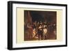 The Night Watch-Rembrandt van Rijn-Framed Art Print