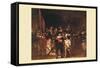 The Night Watch-Rembrandt van Rijn-Framed Stretched Canvas