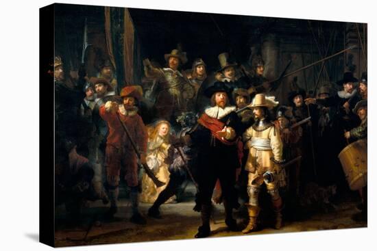 The Night Watch-Rembrandt van Rijn-Stretched Canvas