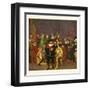 The Night Watch-Maud & Miska Petersham-Framed Art Print