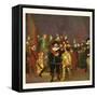 The Night Watch-Maud & Miska Petersham-Framed Stretched Canvas