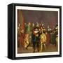 The Night Watch-Maud & Miska Petersham-Framed Stretched Canvas