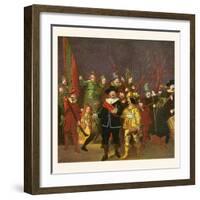 The Night Watch-Maud & Miska Petersham-Framed Art Print