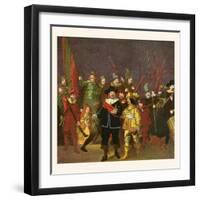 The Night Watch-Maud & Miska Petersham-Framed Art Print