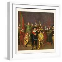 The Night Watch-Maud & Miska Petersham-Framed Art Print