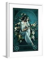 The Night-Atelier Sommerland-Framed Art Print