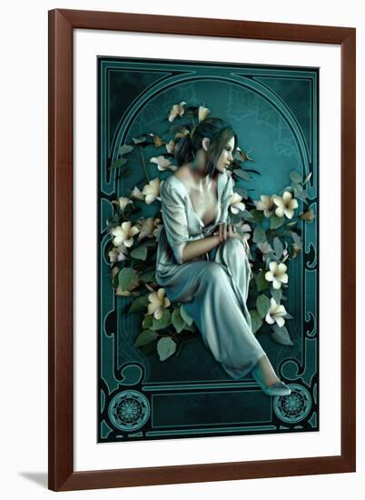 The Night-Atelier Sommerland-Framed Art Print