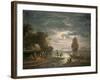 The Night-Claude Joseph Vernet-Framed Giclee Print