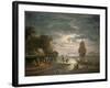 The Night-Claude Joseph Vernet-Framed Giclee Print