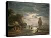 The Night-Claude Joseph Vernet-Stretched Canvas