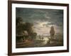 The Night-Claude Joseph Vernet-Framed Giclee Print