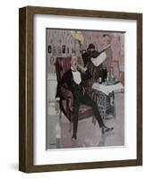 The Nightcap-null-Framed Giclee Print