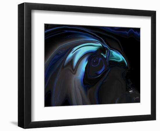 The Nighthawk-Rabi Khan-Framed Art Print