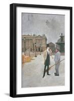 The Nighthawk-Jean Louis Forain-Framed Giclee Print