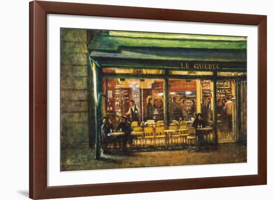 The Nighthawks, St Germain-Clive McCartney-Framed Giclee Print