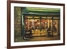 The Nighthawks, St Germain-Clive McCartney-Framed Giclee Print