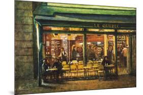 The Nighthawks, St Germain-Clive McCartney-Mounted Giclee Print