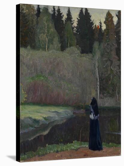 The Nightingale Is Singing, 1918-Mikhail Vasilyevich Nesterov-Stretched Canvas