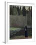 The Nightingale Is Singing, 1918-Mikhail Vasilyevich Nesterov-Framed Giclee Print