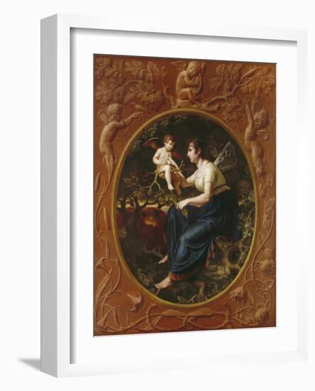 The Nightingale's Lesson, 1804/05-Philipp Otto Runge-Framed Giclee Print