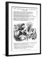 The Nightingale's Song to To the Sick Soldier, 1854-null-Framed Giclee Print