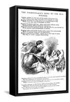 The Nightingale's Song to To the Sick Soldier, 1854-null-Framed Stretched Canvas