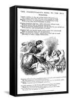 The Nightingale's Song to To the Sick Soldier, 1854-null-Framed Stretched Canvas