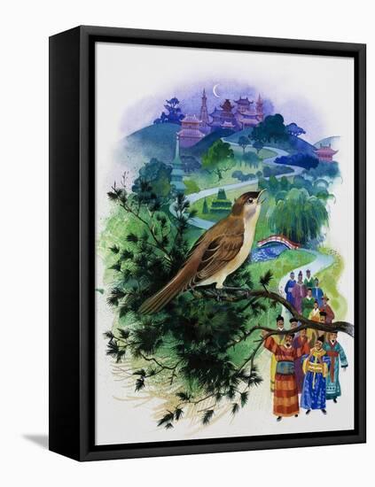 The Nightingale-Andrew Howat-Framed Stretched Canvas