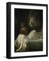 The Nightmare, 1790/91-Henry Fuseli-Framed Giclee Print