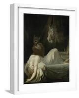 The Nightmare, 1790/91-Henry Fuseli-Framed Giclee Print