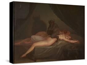 The Nightmare, 1800 (Oil on Canvas)-Nicolai Abraham Abildgaard-Stretched Canvas