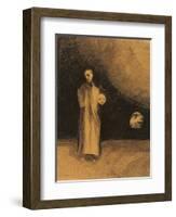 The Nightmare, 1881-Odilon Redon-Framed Giclee Print