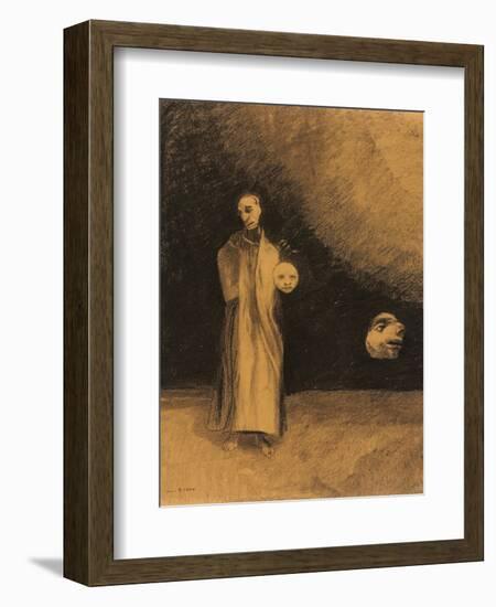 The Nightmare, 1881-Odilon Redon-Framed Giclee Print