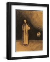 The Nightmare, 1881-Odilon Redon-Framed Giclee Print