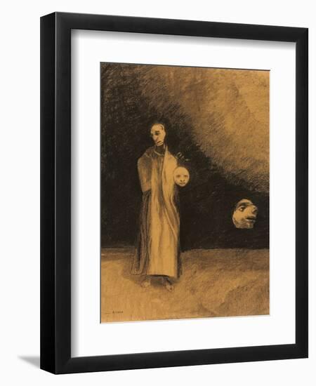 The Nightmare, 1881-Odilon Redon-Framed Giclee Print