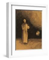 The Nightmare, 1881-Odilon Redon-Framed Giclee Print