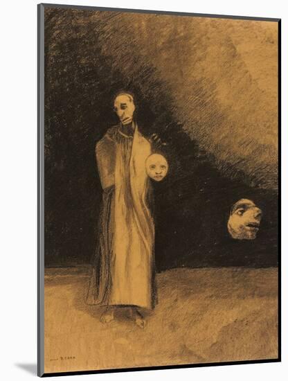 The Nightmare, 1881-Odilon Redon-Mounted Giclee Print