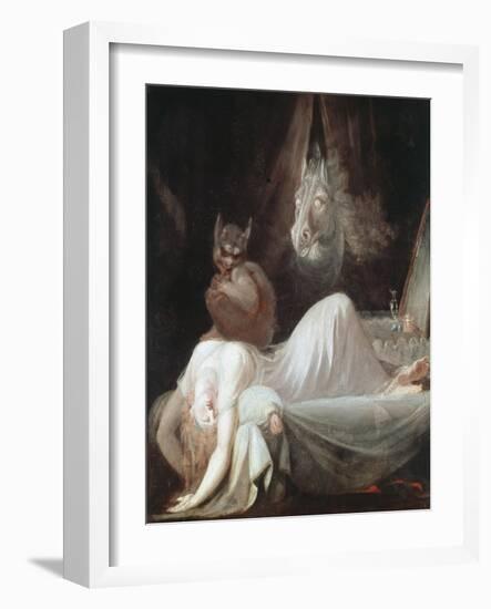 The Nightmare, C1790-Henry Fuseli-Framed Giclee Print