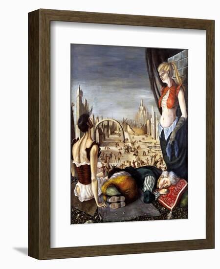 The Nightmare, C1850-1890-Stanislas Lepine-Framed Giclee Print