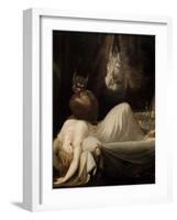 The Nightmare II, 1802-Johann Heinrich Fussli-Framed Giclee Print