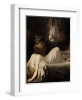 The Nightmare II, 1802-Johann Heinrich Fussli-Framed Giclee Print